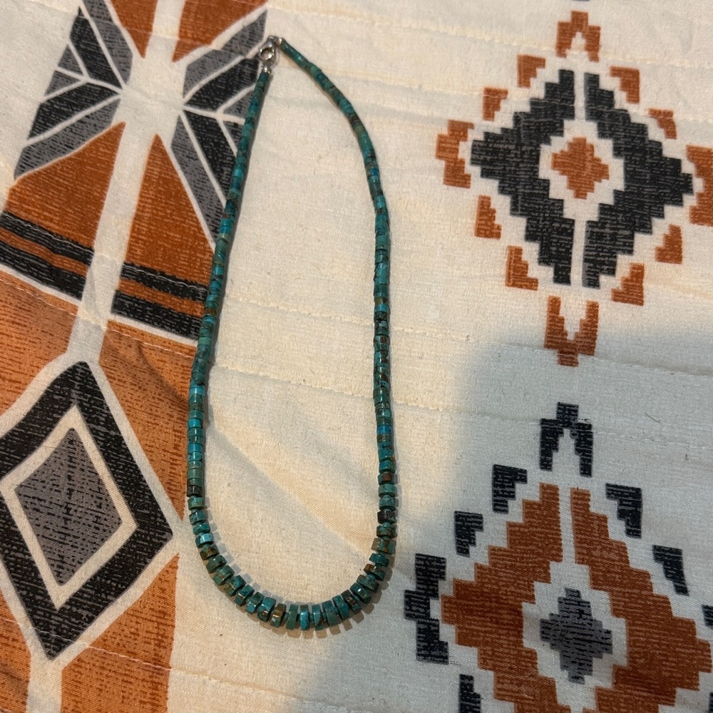Authentic Turquoise Beaded Necklace